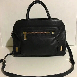 Botkier Black leather satchel handbag